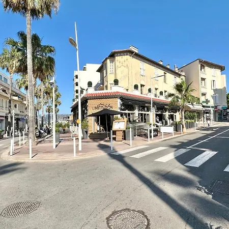 Apartman Heart Of Juan Les Pins - Ac - 5min & Restaurants
